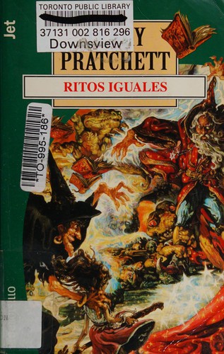 Terry Pratchett: Ritos iguales (Spanish language, 2001, Plaza & Janeès)