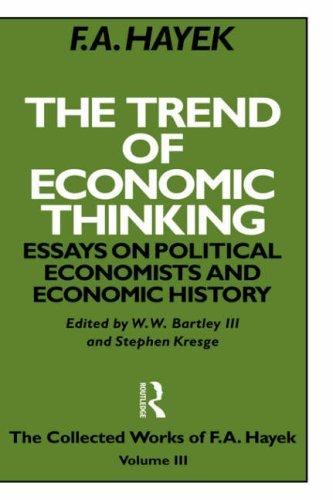 Friedrich Hayek: The Trend of Economic Thinking (Paperback, 2006, Routledge)