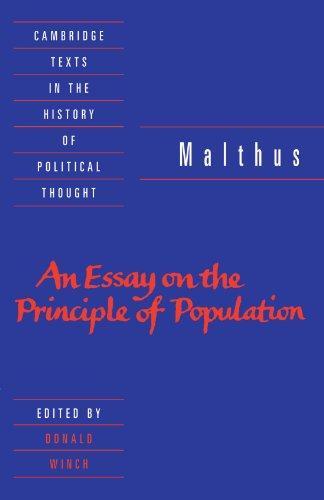 T. R. Malthus: Malthus: 'An Essay on the Principle of Population' (1992)