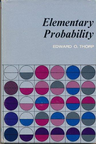 Edward O. Thorp: Elementary Probability (1977)