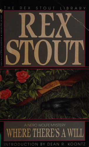 Rex Stout: Where There's a Will (Paperback, Crimeline)