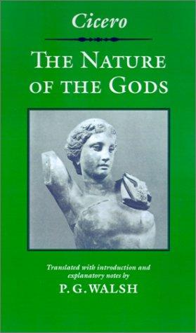 Cicero: The nature of the gods (1997, Clarendon Press)