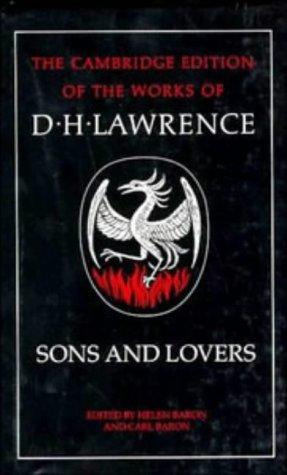 David Herbert Lawrence: Sons and lovers (1992, Cambridge University Press)