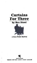 Rex Stout: Curtains for Three (Paperback, 1994, Crimeline)