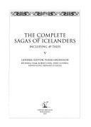 Viðar Hreinsson: The complete sagas of Icelanders, including 49 tales (Icelandic language, 1997)