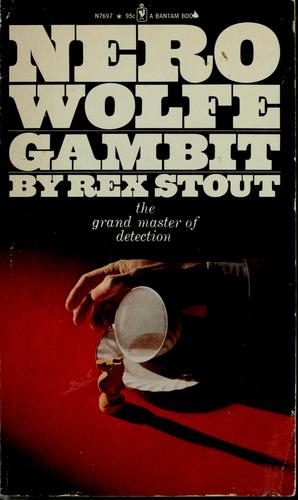 Rex Stout: Gambit (1973, Bantam Books)