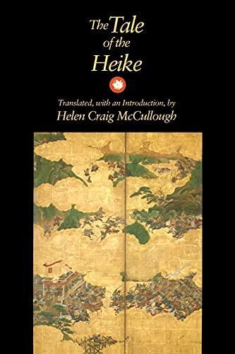 Helen Craig McCullough: The Tale of the Heike (1988, Stanford University Press)