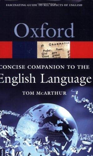 Tom McArthur: Concise Oxford Companion to the English Language (2005)