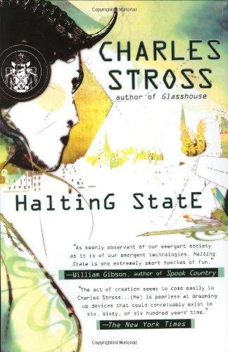 Charles Stross: Halting State (Halting State, #1) (Hardcover, 2007, Ace Books)