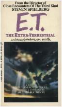 William Kotzwinkle: E.T. (1982, Berkley Books)