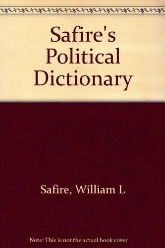 William Safire: Safire's Political Dictionary (1988)