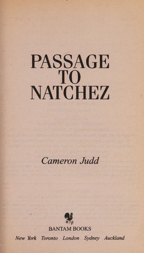 Cameron Judd: Passage to Natchez (1996, Bantam Books)