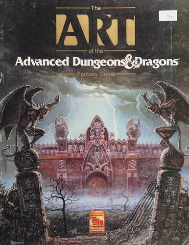 Stephanie Tabat, Mary L. Kirchoff: The Art of the Advanced dungeons & dragons fantasy game (1989, TSR, Distributed to the book trade in the United States by Random House, Inc., Wizards of the Coast)