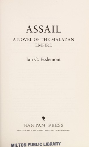 Ian Cameron Esslemont: Assail (2014, Transworld Publishers Limited)