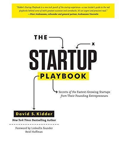 David S. Kidder: The startup playbook (2013)