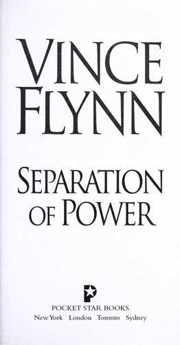 Vince Flynn: Separation of power (2001, Pocket Books, Pocket)