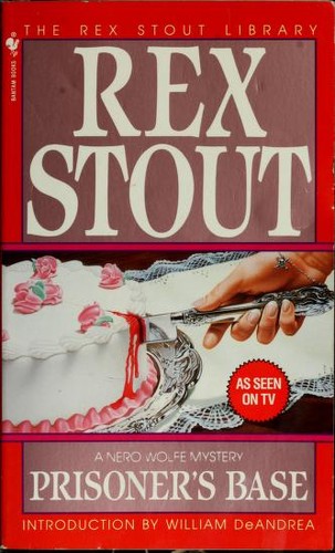 Rex Stout: Prisoner's Base (Paperback, 1992, Bantam Books)