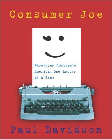 Paul Davidson: Consumer Joe (Paperback, 2003, Broadway)