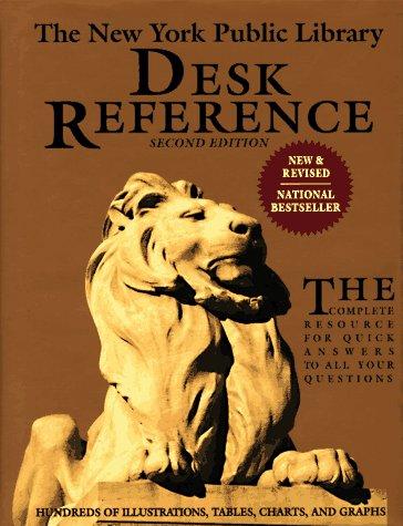 New York Public Library: The New York Public Library desk reference. (1993, Prentice Hall General Reference, Prentice Hall)