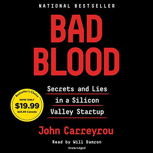 Will Damron, John Carreyrou: Bad Blood (AudiobookFormat, Random House Audio)