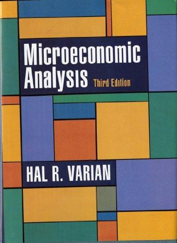 Hal Varian: Microeconomic Analysis (1992)