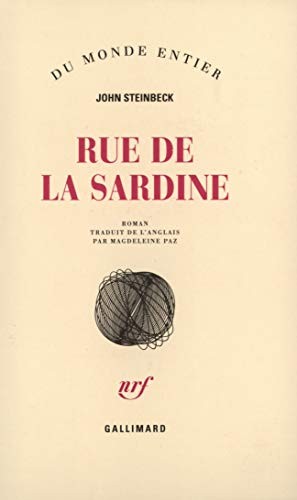 John Steinbeck: Rue de la sardine (Paperback, Gallimard, GALLIMARD)