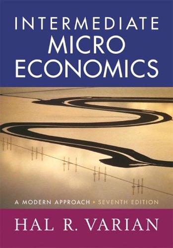 Hal Varian: Intermediate microeconomics (2005, W.W. Norton & Co.)