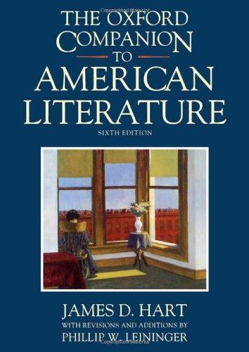 James D. Hart: The Oxford Companion to American Literature (1995)