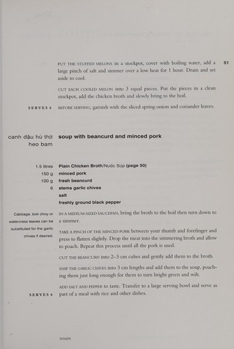 Meera Freeman: The Vietnamese cookbook (1995, Viking)