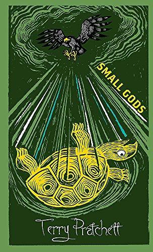 Terry Pratchett: Small Gods (2014, Orion Publishing Co, imusti, Gollancz)