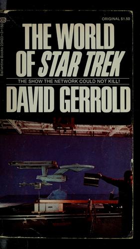 David Gerrold: The World of Star Trek (Paperback, 1973, Ballantine Books)