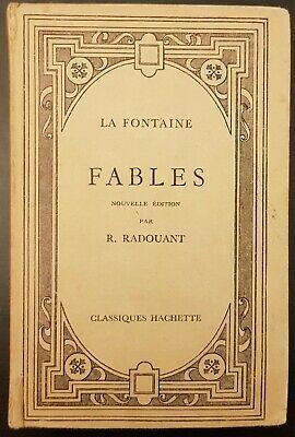 Jean de La Fontaine: Fables de La Fontaine (French language, 1929)