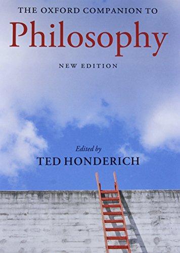 Ted Honderich: The Oxford Companion to Philosophy (2005)