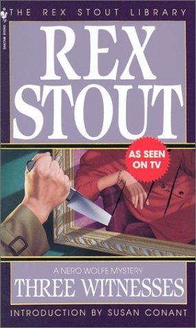 Rex Stout: Three Witnesses (Paperback, 1994, Crimeline)