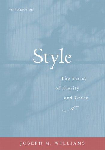 Joseph M. Williams: Style (Paperback, 2008, Longman, Pearson Longman)