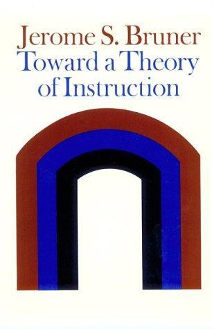 Jerome Bruner: Toward a theory of instruction (1966)