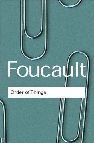 Michel Foucault: The order of things (2002)