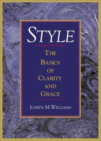 Joseph M. Williams: Style (Paperback, 2002, Longman)