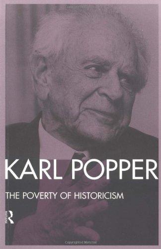 Karl Popper: The poverty of historicism (1991)