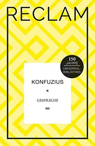 Confucius: Gespräche (German language, 2017)