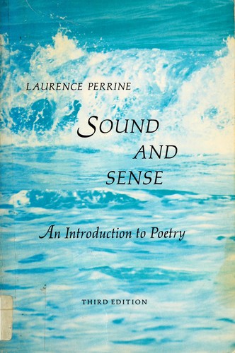 Laurence Perrine: Sound and sense (1969, Harcourt, Brace & World)