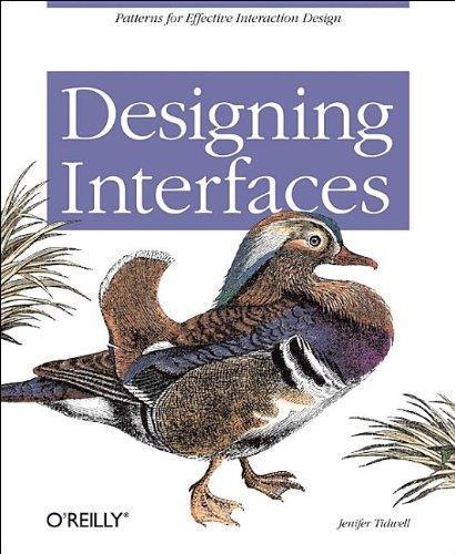 Jenifer Tidwell: Designing Interfaces (2005)