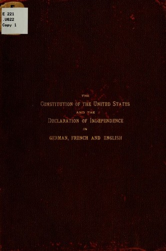 United States: The Constitution... (1889)