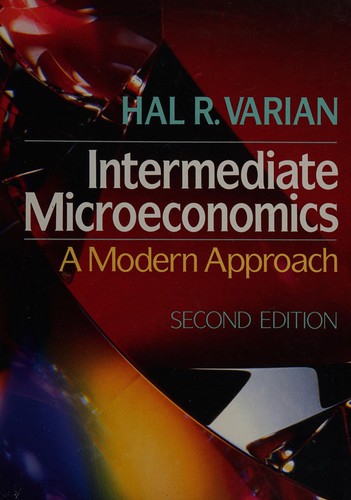 Hal Varian: Intermediate microeconomics (1990, W.W. Norton)