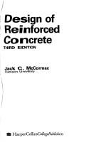 Jack C. McCormac: Design of reinforced concrete (1992, HarperCollins College Publishers)