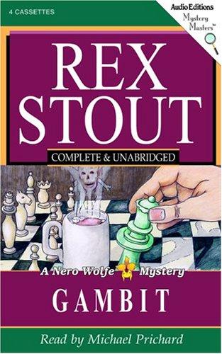 Rex Stout: Gambit (AudiobookFormat, Books on Tape)