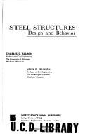 Charles G. Salmon: Steel structures (1971, Intext Educational Publishers)