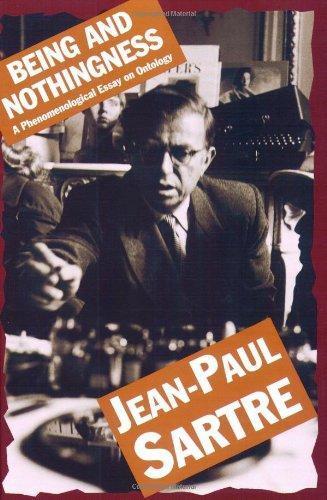 Jean-Paul Sartre: Being and Nothingness: An Essay in Phenomenological Ontology (2001)