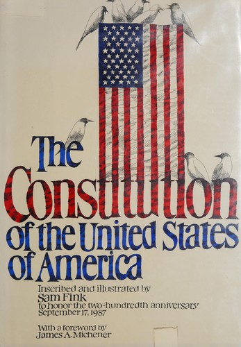 United States: The Constitution of the United States of America (1985, Random House)