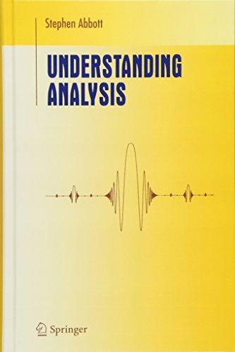 Stephen Dudley Abbott: Understanding Analysis (2002)